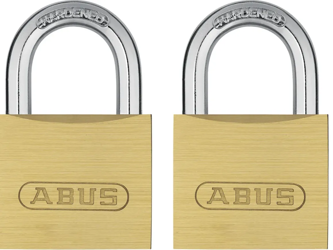 Abus Hangslot Messing Tkb3/40 2 Stuks