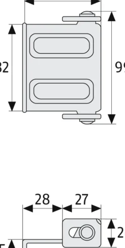 Abus Raam- En Deurslot Sw1 Wit