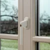 Abus Raamgreep Met Sleutel Fg110 Verzilverd
