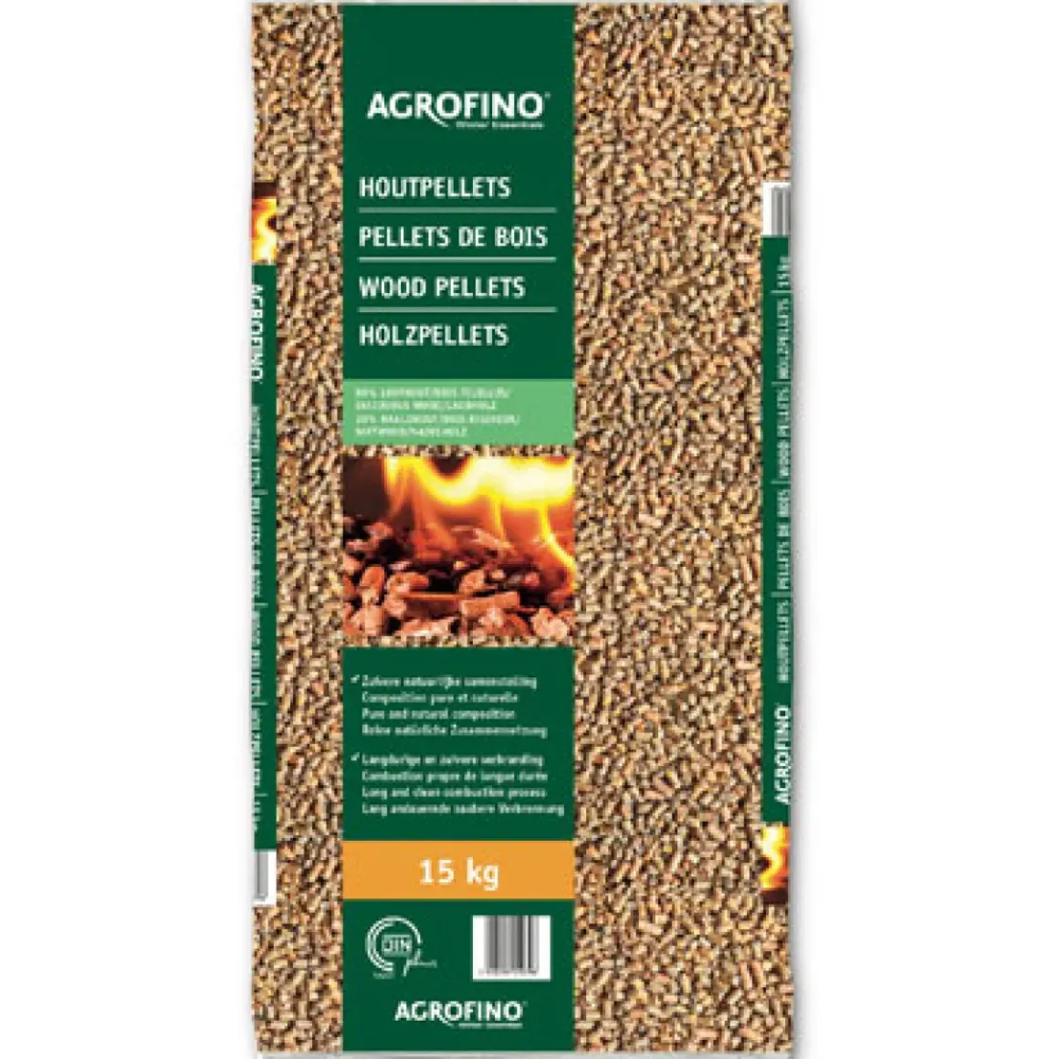 Agrofino Houtpellets 15Kg
