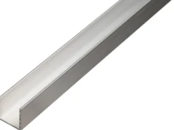 Alberts Ba-Profiel U-Vorm Aluminium Natuur 15X15X1,5Mm 2,6M