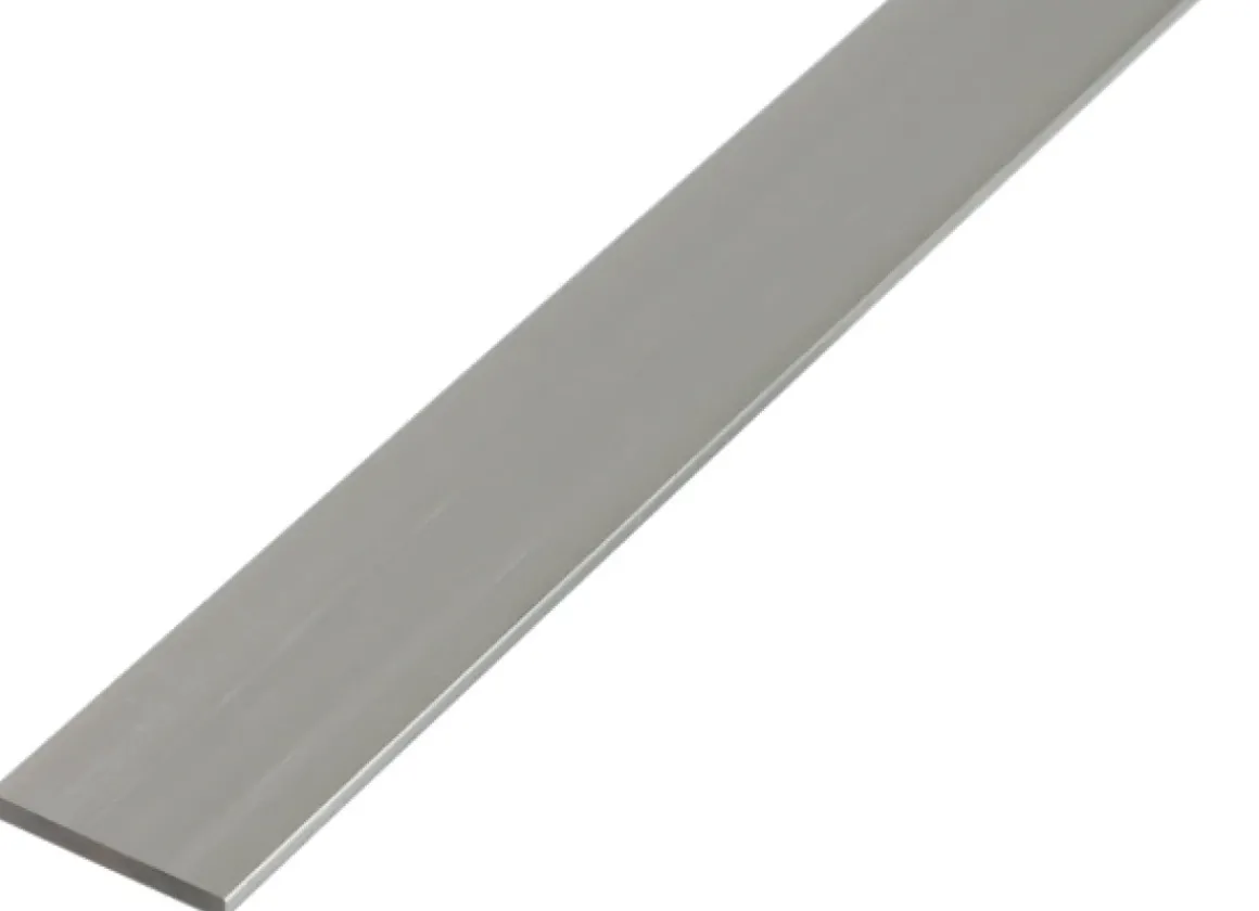 Alberts Ba-Profiel Vlak Aluminium Natuur 30X2Mm 2,6M