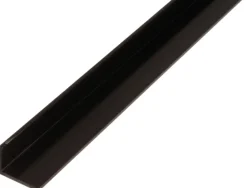 Alberts Hoekprofiel Kunststof Zwart 25X2X20Mm 2,6M