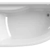Allibert Asymmetrisch Bad Diva Rechts Plaatsbesparend 160X90X53-54,5Cm Wit