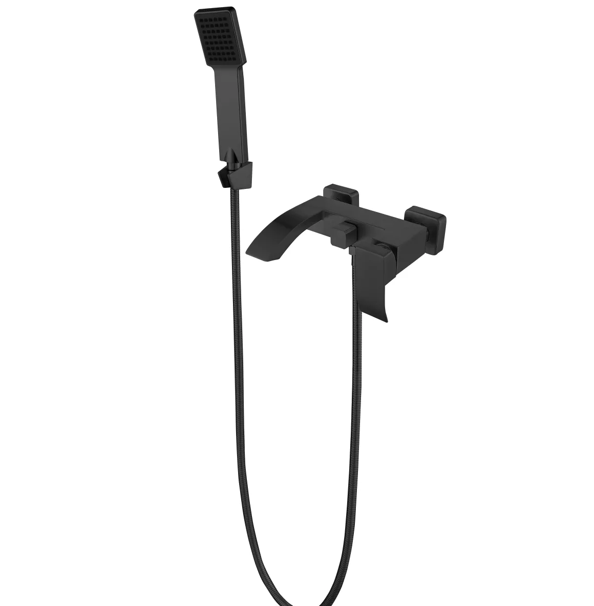 Allibert Bad- En Douchemengkraan Cabernet Met Handdouche Zwart