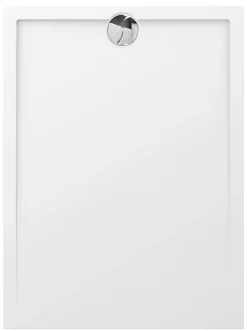 Allibert Douchebak Slim Polybeton 120X90Cm Glanzend Wit