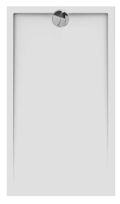 Allibert Douchebak Slim Rechthoekig 140X80Cm Wit