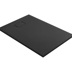 Allibert Douchebak Terreno 120X80Cm Rechthoek Zwart