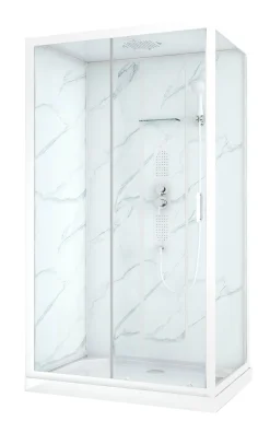 Allibert Douchecabine Enohr Rechthoekig 120X80Cm Wit