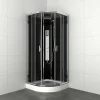 Allibert Douchecabine Gipsy Kwartrond 90X90Cm Zilver