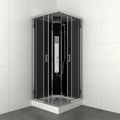 Allibert Douchecabine Gipsy Vierkant 90X90Cm Zilver