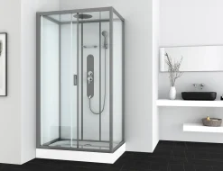 Allibert Douchecabine Uyuni Rechthoek 80X120Cm Grijs