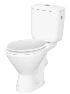 Allibert Duoblok Toilet Vito I Pk Aanlsuiting I Quick Release & Soft-Close Toiletzitting Wit