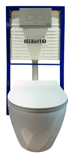 Allibert Inbouwreservoir Set Aston | Soft-Close Toiletzitting