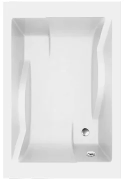 Allibert Rechthoekig Bad Confindence 180X120X56-58Cm Wit