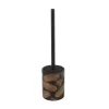 Allibert Toiletborstel Met Houder Oural Zwart/Goud