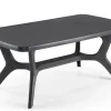 Allibert Tuintafel Baltimore Kunsthars Grafiet 177X100Cm