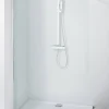 Allibert Vaste Wand Lago Walk In 90Cm Transparant