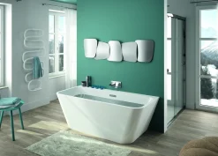 Allibert Vrijstaand Hoekbad Nudea Rechts 170X75X58Cm Wit