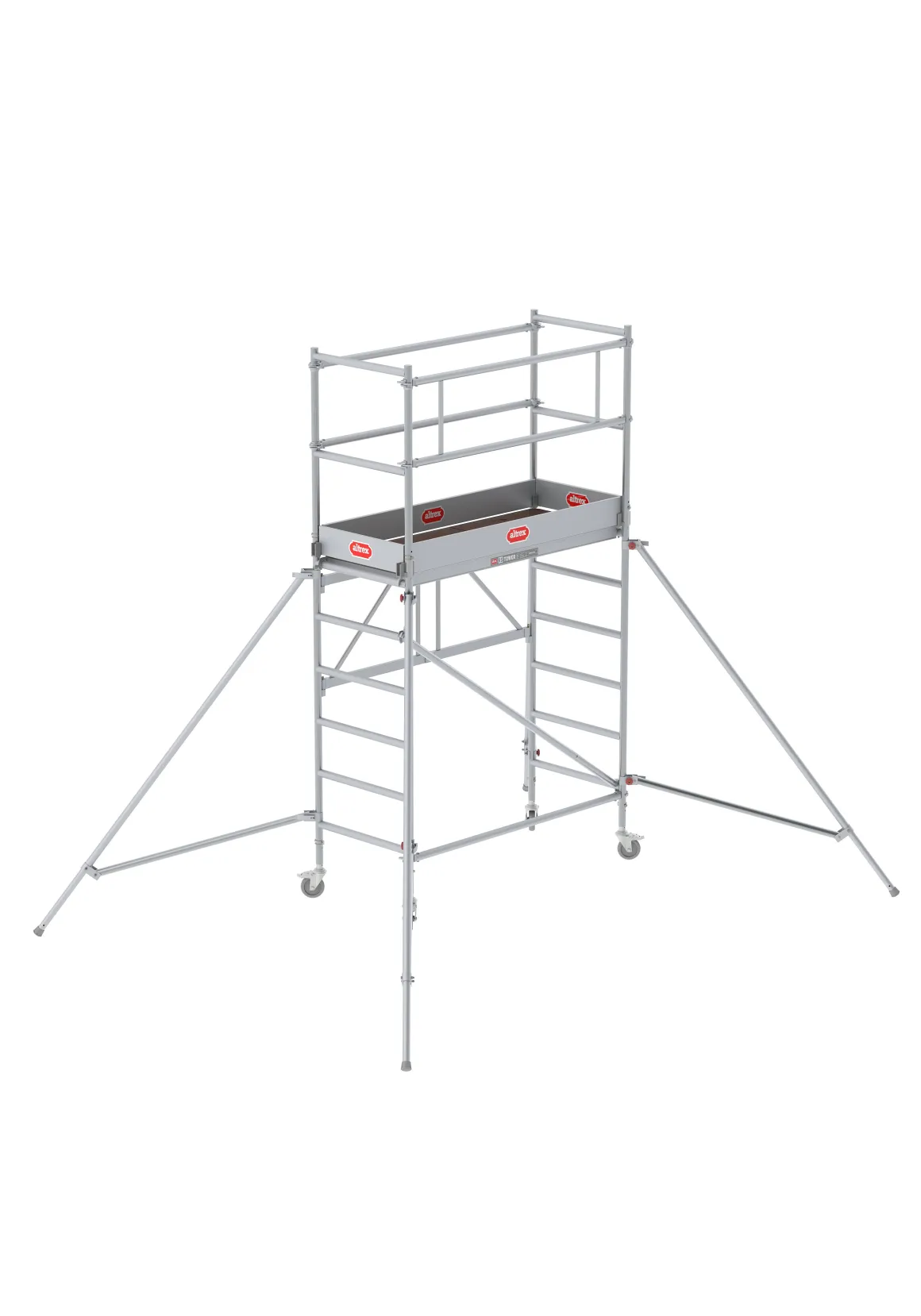 Altrex Aluminium Vouwsteiger Rs Tower 34 Module 2 Werkhoogte 3,80M
