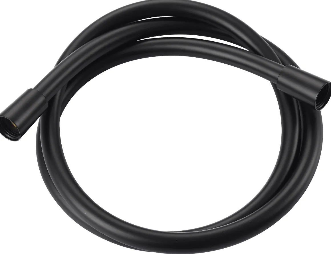 Aquavive Doucheslang Pvc 150Cm Mat Zwart