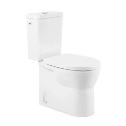Aquavive Duoblok Toilet Cormor I Universele Afvoeri Randloos Toiletpot Wit