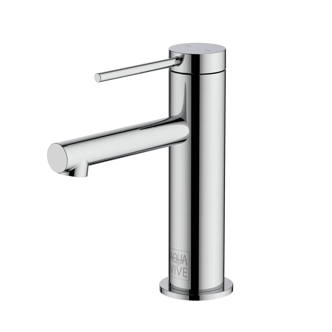 Aquavive Eco Wastafelmengkraan Sele Laag Chroom