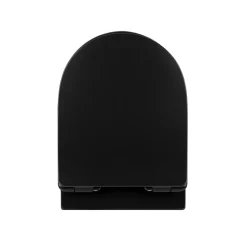 Aquavive Hangtoilet Mazaro Mat Zwart | Soft-Close Toiletzitting | Randloos Toiletpot