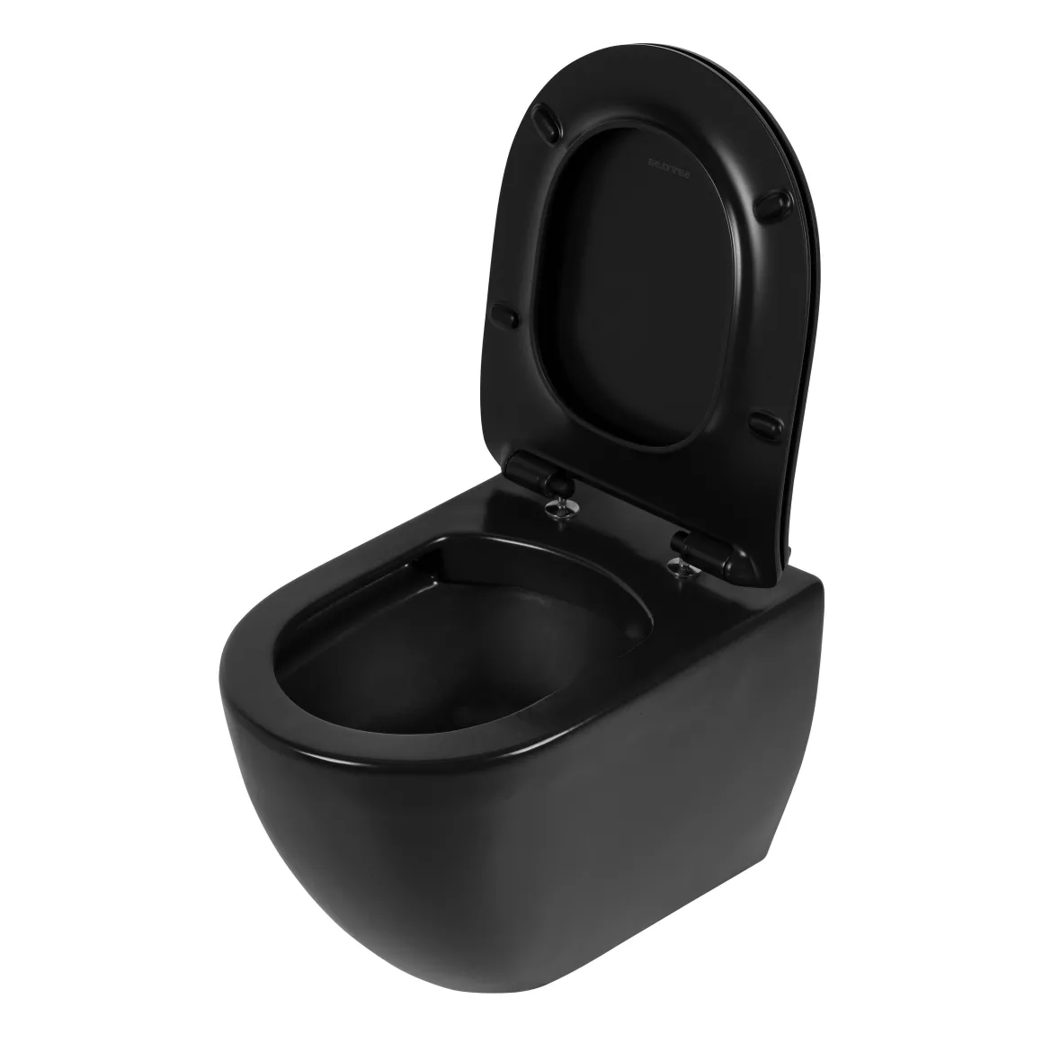 Aquavive Hangtoilet Mazaro Mat Zwart | Soft-Close Toiletzitting | Randloos Toiletpot
