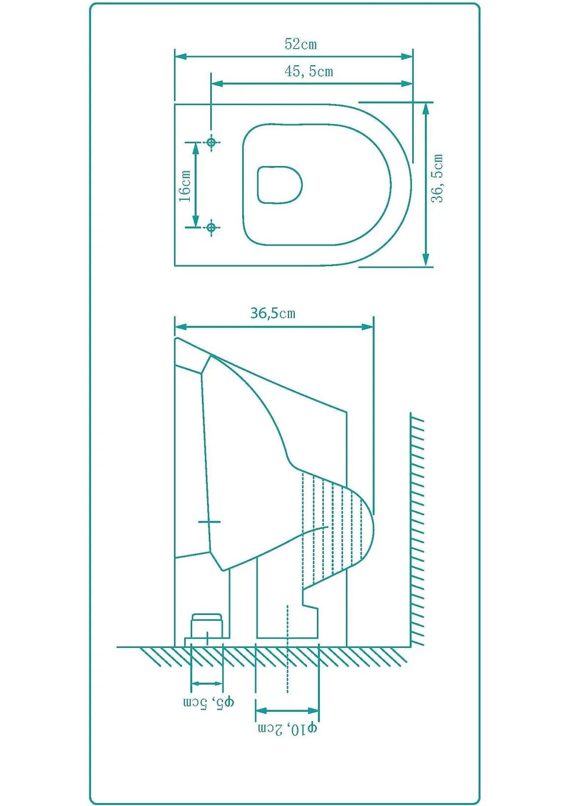 Aquavive Hangtoilet Slizza Wit | Soft-Close & Quick Release Toiletzitting | Randloos Toiletpot