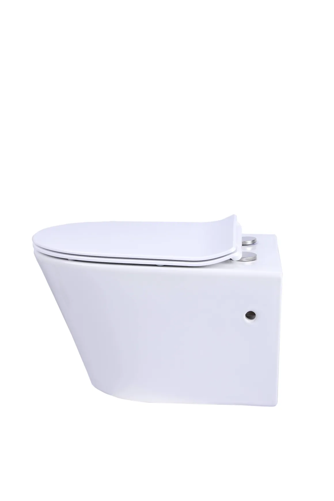 Aquavive Hangtoilet Slizza Wit | Soft-Close & Quick Release Toiletzitting | Randloos Toiletpot
