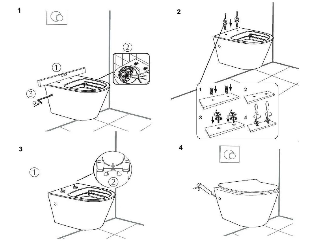 Aquavive Hangtoilet Slizza Wit | Soft-Close & Quick Release Toiletzitting | Randloos Toiletpot