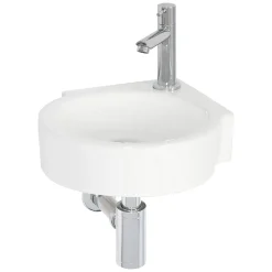 Aquavive Hoekfonteinset Lot Keramiek Wit 35Cm
