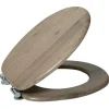 Aquavive Toiletzitting Mdf Donker Eik