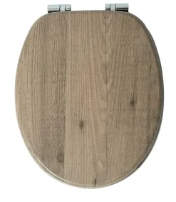 Aquavive Toiletzitting Mdf Donker Eik