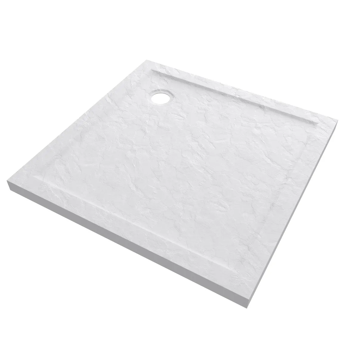 Aurlane Douchebak Pedra 90X90Cm Wit Mat
