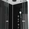 Aurlane Douchecabine Black 2 Vierkant 90X90Cm