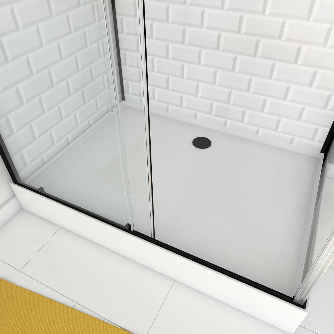 Aurlane Douchecabine Metro 110X80X219-230Cm Rechthoekig