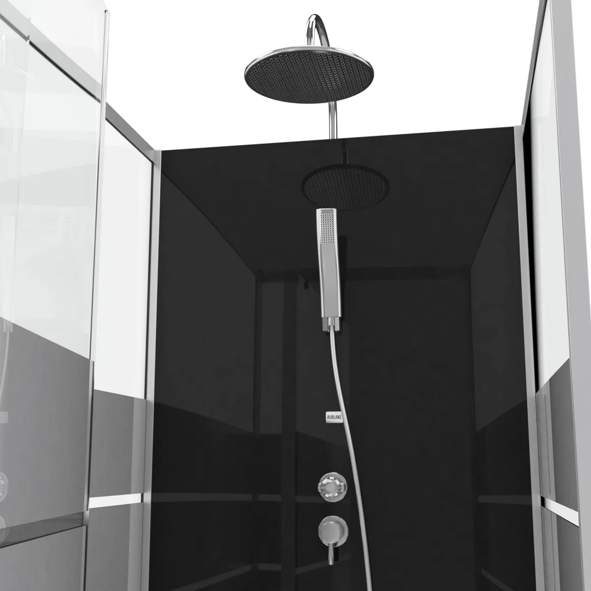 Aurlane Douchecabine Study Chroom 90X90X219-230Cm