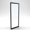 Aurlane Douchewand Factory 90X200Cm Zwart