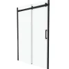 Aurlane Schuifdeur Roll Black 140Cm 8Mm Dik Veiligheidsglas