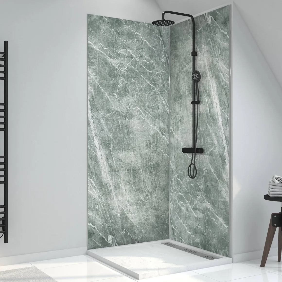 Aurlane Wandpaneel 90X210Cm Artic Green