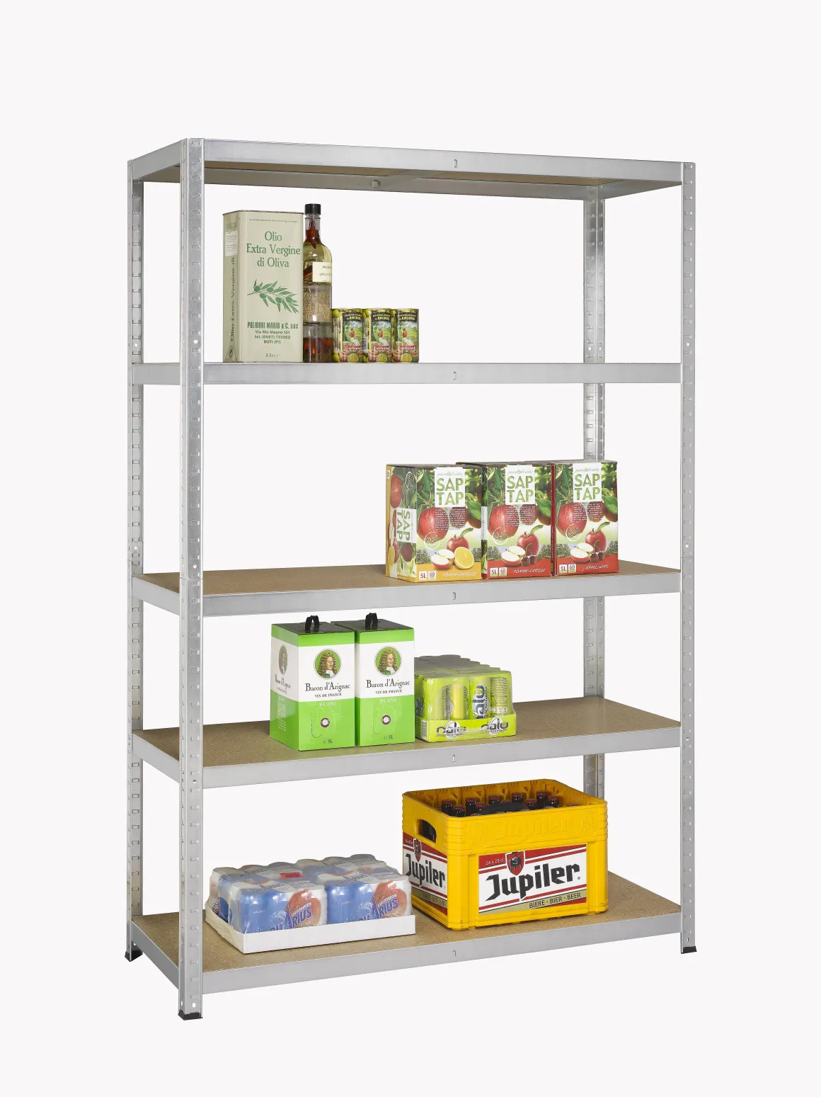 Avasco Opbergrek "Strong" H196Xl100Xd50Cm Gegalvaniseerde Staal