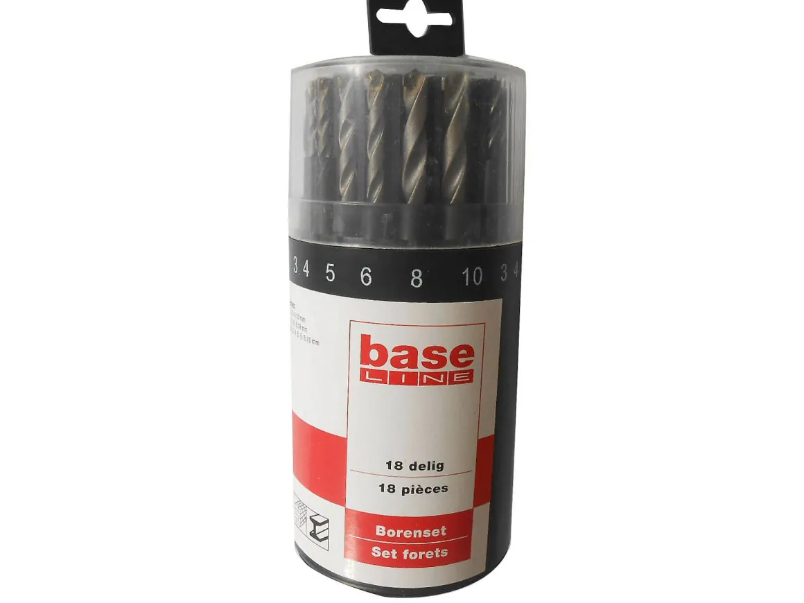 Baseline Borenset – 18 Stuks