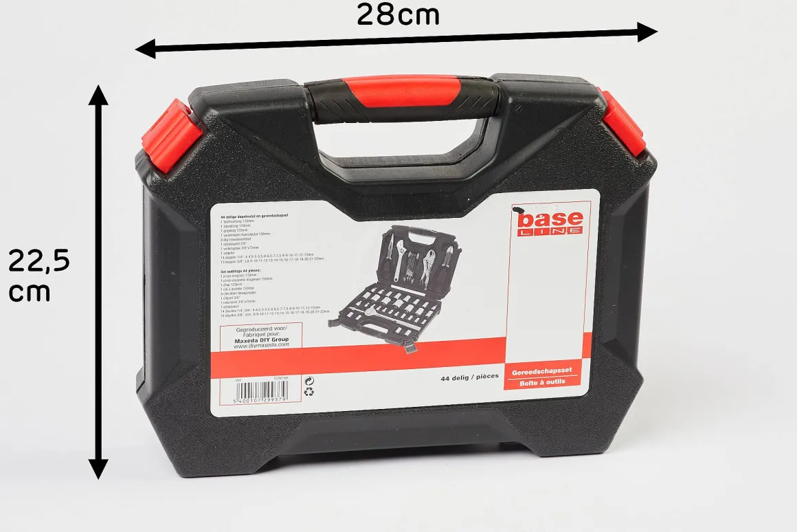 Baseline Gereedschapset Dopsleutels – 45 Stuks