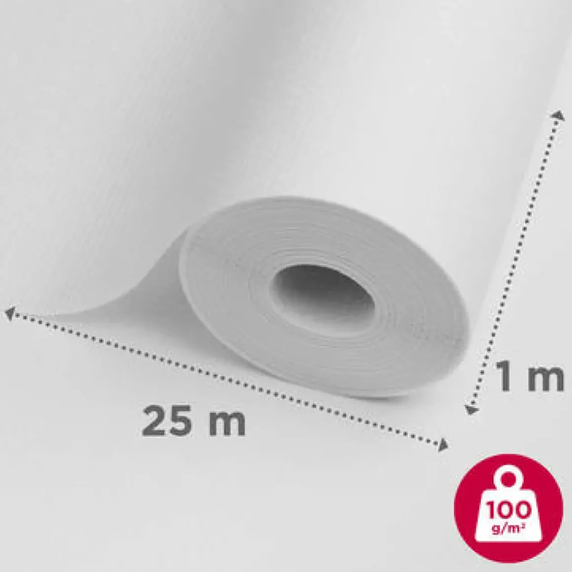 Baseline Glasweefselbehang Ruit 25M 100Gram
