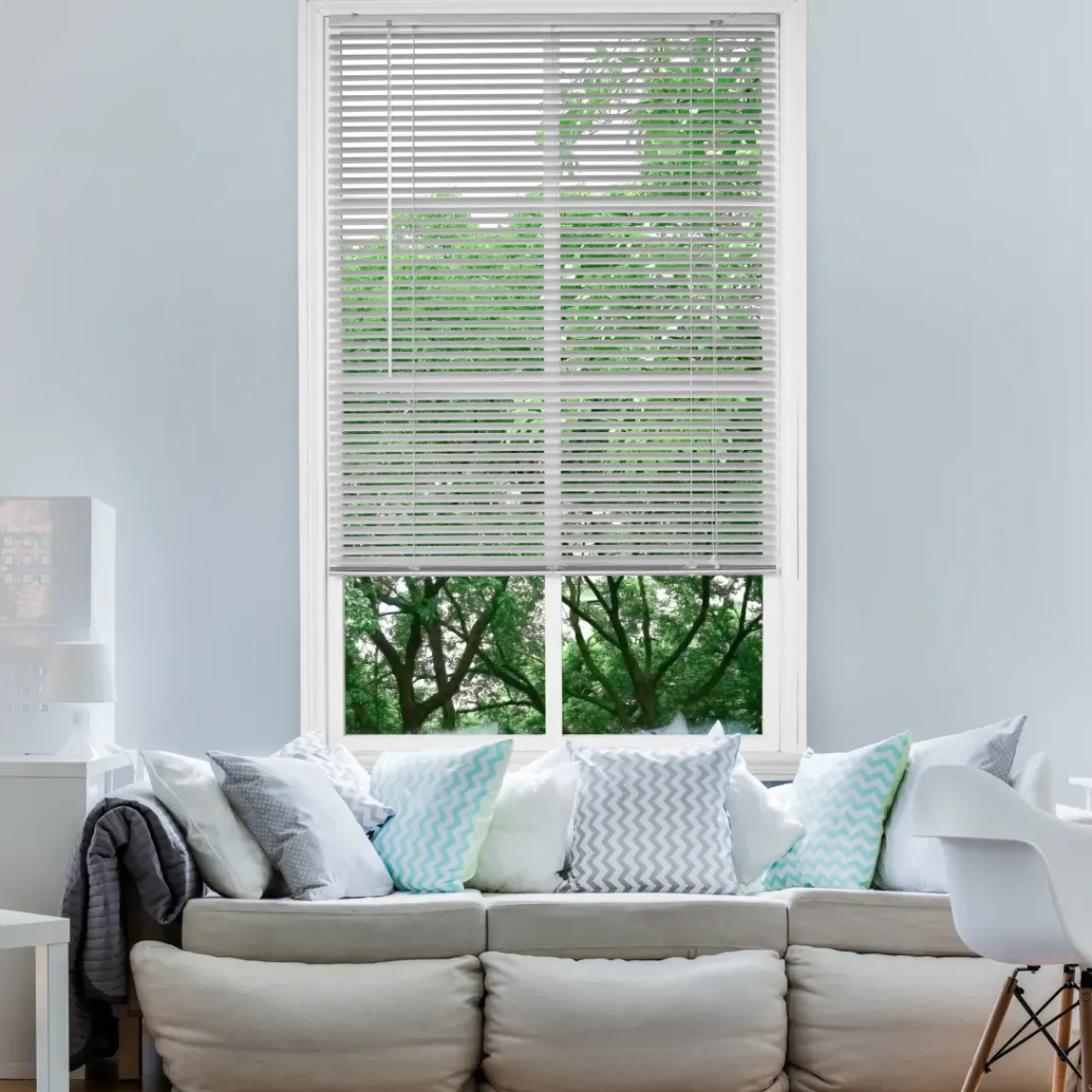 Baseline Horizontale Jaloezie Aluminium Zilver 100X130Cm