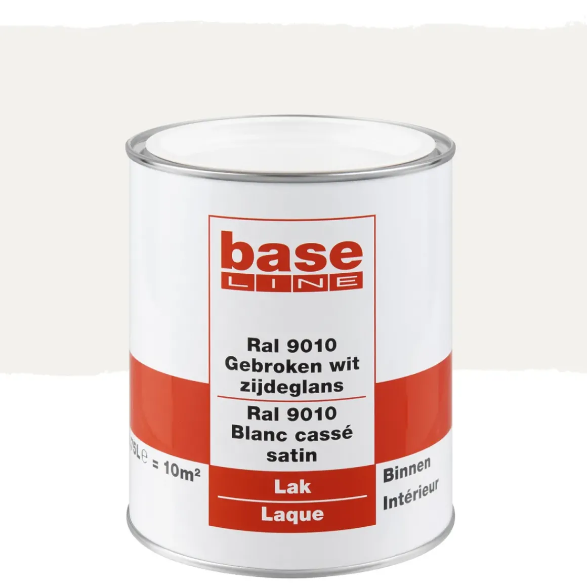 Baseline Lak Zijdeglans Gebroken Wit Ral 9010 750Ml