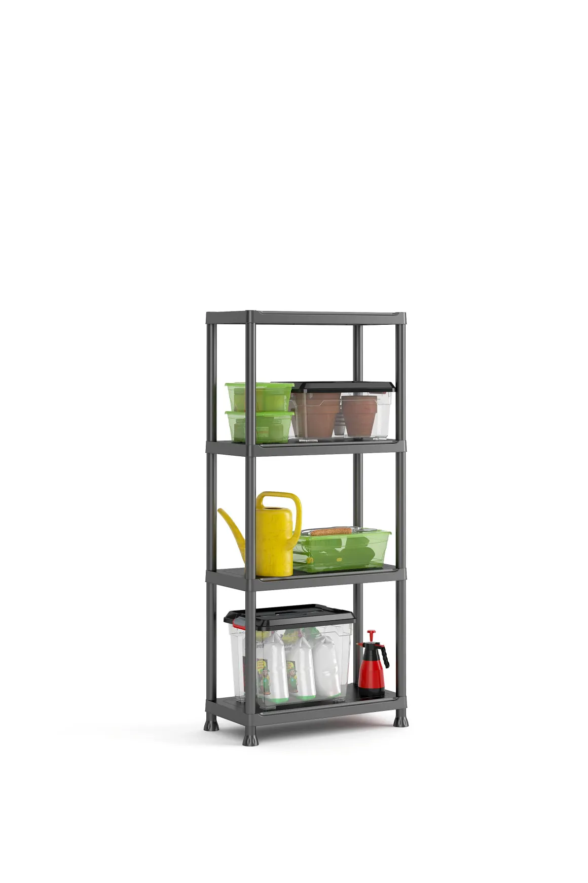 Baseline Opbergrek 60/4 Zwart 30X60X135Cm