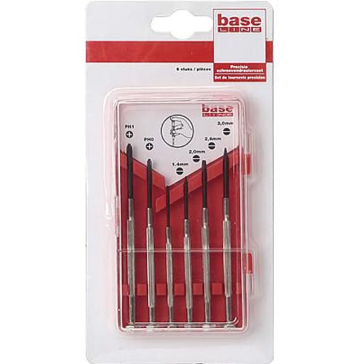 Baseline Precisie Schroevendraaierset – 6 Stuks